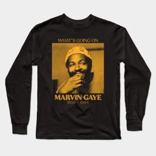 90s Marvin Gaye Long Sleeve T-Shirt